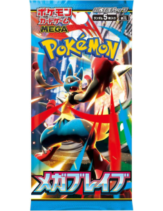 "Booster Pokémon TCG japonais M1L extension Mega Brave cartes légendaires officielles import Japon"