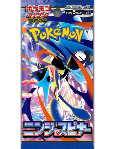 Booster Box Pokémon TCG MEGA Ninja Spinner M4...