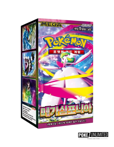 Display Pokémon TCG Mega Symphonia M1S Coréen