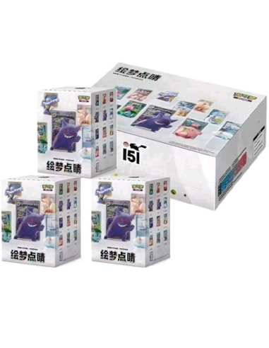Blind Box Pokémon 151 Chinoise Aléatoire –...