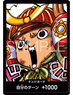 Carte DON!! Chopper Samouraï Promo One Piece Card Game