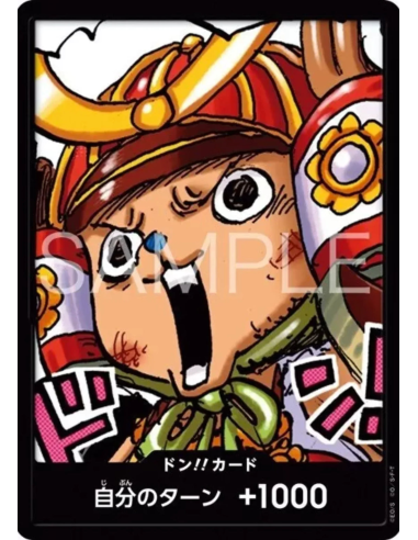 Carte DON!! Chopper Samouraï Promo One Piece...