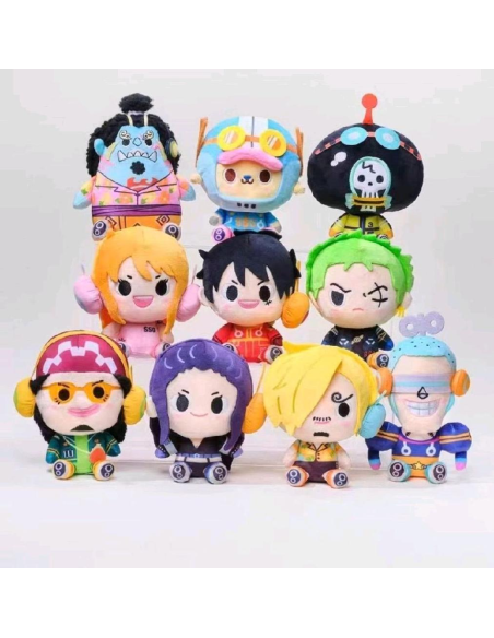 Blind Box One Piece - Collection Peluches Plush Doll Egghead (Modèle Aléatoire)