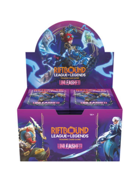 Riftbound: League of Legends TCG - Unleashed Booster Display