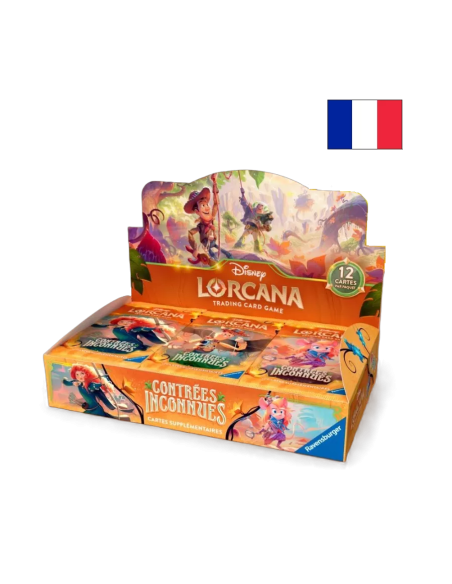 Disney Lorcana Contrées Inconnues - Display 24 Boosters Chapitre 12