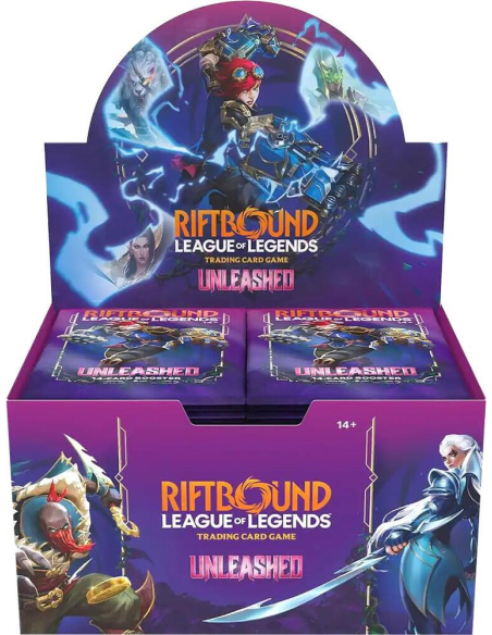 Riftbound: League of Legends TCG - Unleashed Booster Display