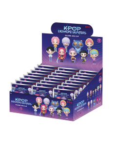K-Pop Demon Hunters Blind Bag Série 1 - Figural Bag Clip...