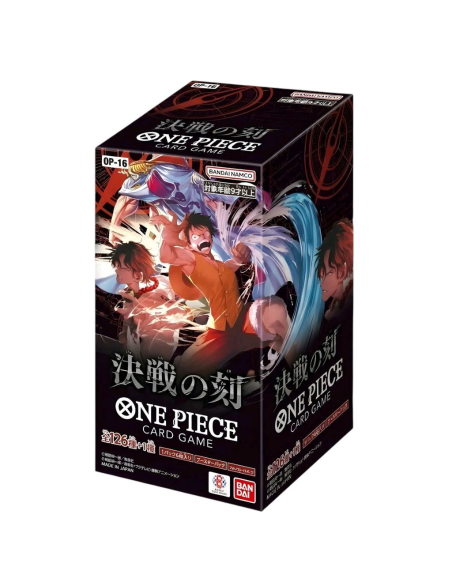 Display One Piece Card Game The Time of Battle (OP-16) Japonais