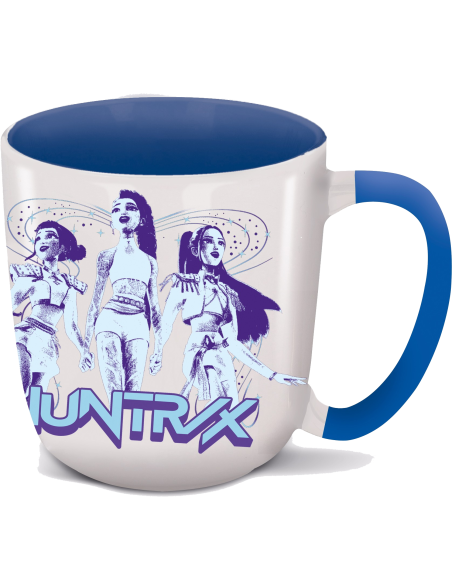 Mug HUNTR/X 384 ml - K-Pop Demon Hunters (céramique, intérieur coloré)
