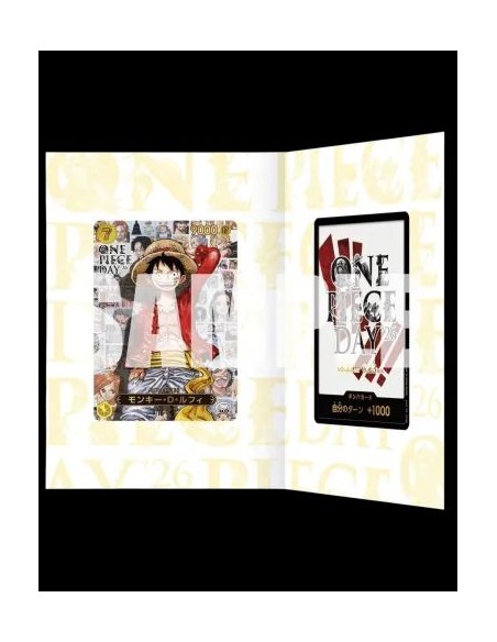 Précommande Premium Card Collection One Piece Card Game - ONE PIECE DAY'26 - Édition Limitée Japonaise