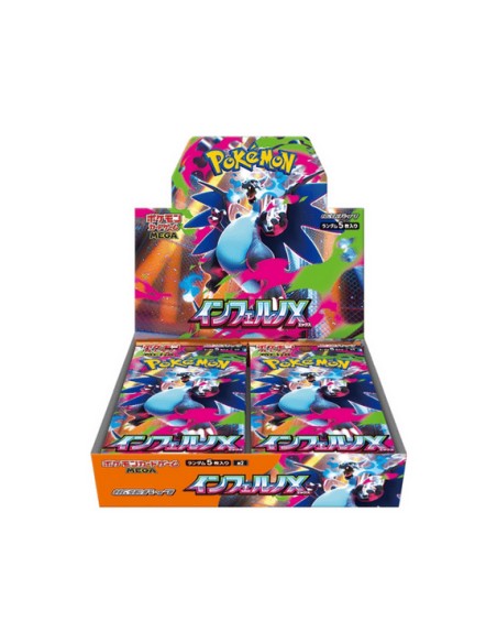 Display Pokémon Inferno – 30 Boosters (Édition Japonaise)