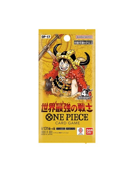 Display One Piece Card Game OP-17 The World's Strongest Warriors – Japonais
