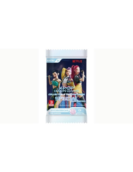 Booster Kayou K-Pop Demon Hunters – World Tour Mini Cards (3 Mini Cartes)