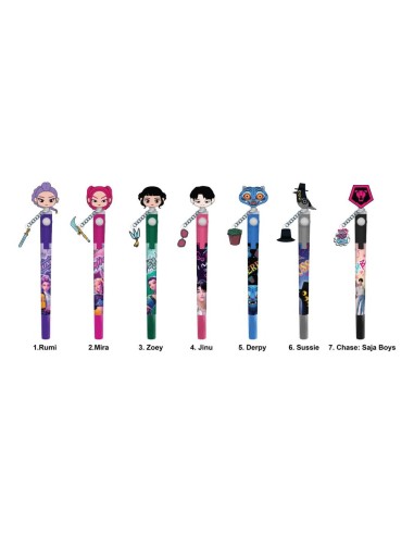 Stylo rotatif 3D Head Topper (blind) - K-Pop...