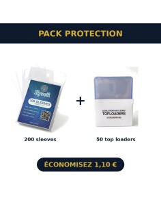 Pack Protection Expert – 200 Sleeves Kyseii + 50 Top Loaders