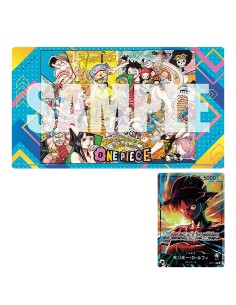 Tapis de jeu One Piece - Limited Edition Vol.5 + carte promo Luffy EB02-010 (Jap)
