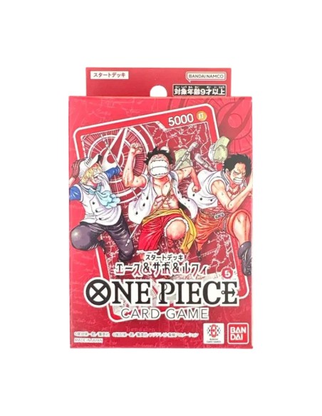 Starter deck One Piece - Ace & Sabo & Luffy - exclusivité Jump 2026 (Jap)