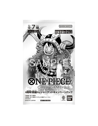 Pack promo One Piece 4e anniversaire - Quatre...
