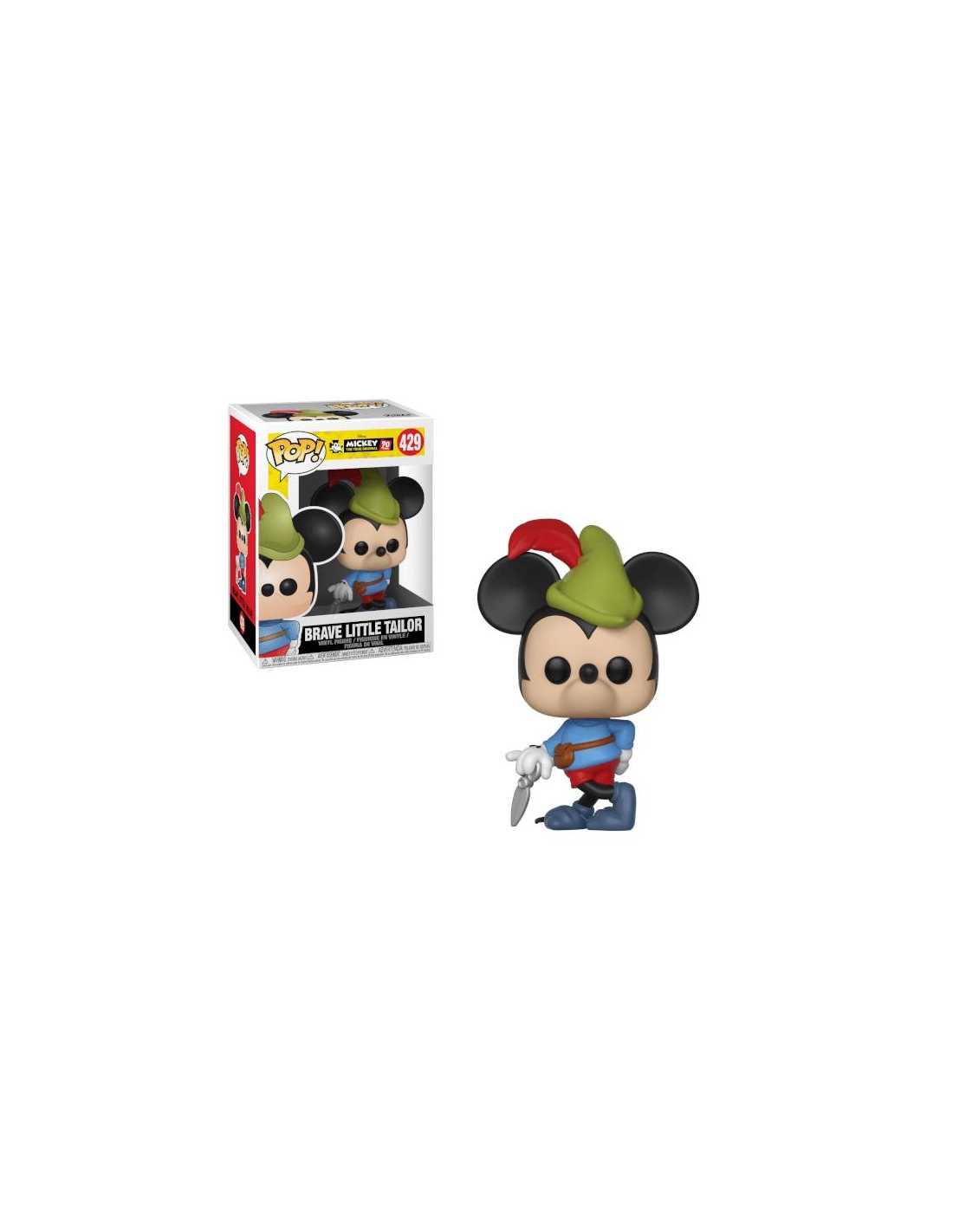 Figurine Pop Mickey Le Brave Petit Tailleur (Disney Mickey 90 ans