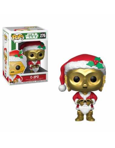 Figurine C-3PO version Noël (Star Wars) -  Figurines Pop Star Wars 